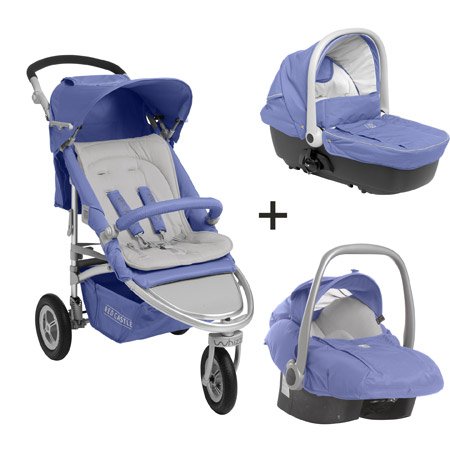 Red Castle - Combin&eacute; trio Whizz - Bleu provence&sol;Gris perle