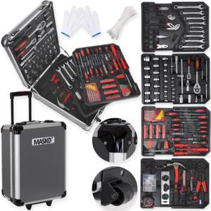 MASKO Valise multi outils 725 pièces noir MASKO Valise multi outils 725 pièces noir