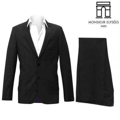 Costume Homme Laine Mélangée Monsieur Elysées® Paris