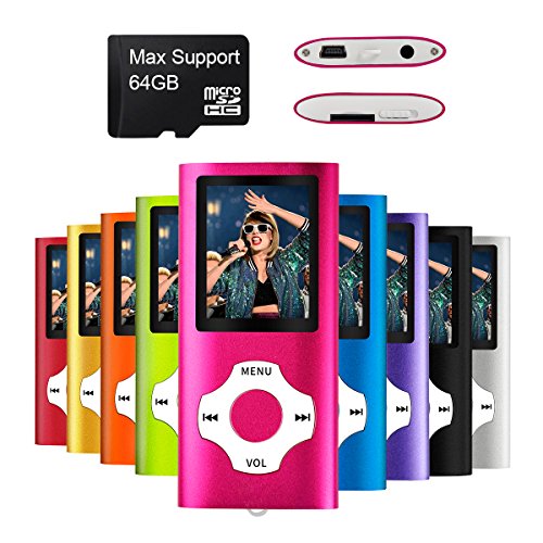 Mymahdi ? Digital, compact et portable Lecteur MP3/MP4 (max support 64 Go carte micro SD) avec photo Viewer, E-Book Reader et radio FM Enregistreur vocal et vidéo vidéo en rose ? Mymahdi ? Digital, compact et portable Lecteur MP3/MP4 (max support 64 Go carte micro SD) avec photo Viewer, E-Book Reader et radio FM Enregistreur vocal et vidéo vidéo en rose ?