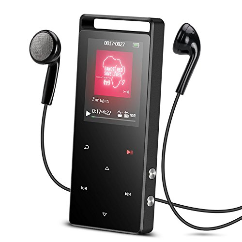 AGPTEK MP3 Bluetooth A01T en Métal Sport 8Go Stéréo Excellent Lecteur Baladeur avec boutons tactiles & bouton de verrouillage (Supporte carte SD jusqu?à 128Go, la carte pas inclus), Gris Foncé AGPTEK MP3 Bluetooth A01T en Métal Sport 8Go Stéréo Excellent Lecteur Baladeur avec boutons tactiles & bouton de verrouillage (Supporte carte SD jusqu?à 128Go, la carte pas inclus), Gris Foncé