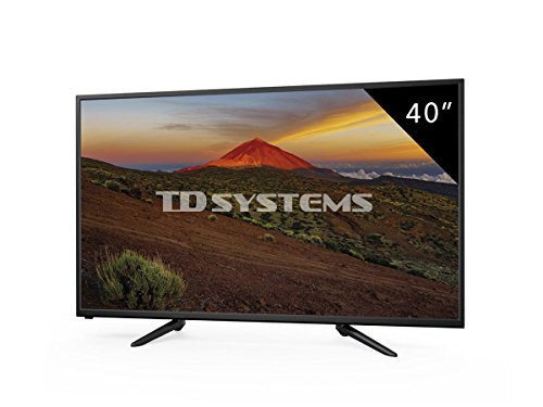 TV 40 Pouces HD LED TD Systems K40DLT7F. Téléviseur Full HD, 3x HDMI, VGA, USB Lecteur et enregistreur TV 40 Pouces HD LED TD Systems K40DLT7F. Téléviseur Full HD, 3x HDMI, VGA, USB Lecteur et enregistreur