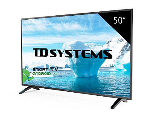 Téléviseur 50 Pouces LED HD Smart TD Systems K50DLM8FS. TV Full HD 1920 x 1080, 3X HDMI, VGA, 2X USB, Smart TV. Téléviseur 50 Pouces LED HD Smart TD Systems K50DLM8FS. TV Full HD 1920 x 1080, 3X HDMI, VGA, 2X USB, Smart TV.