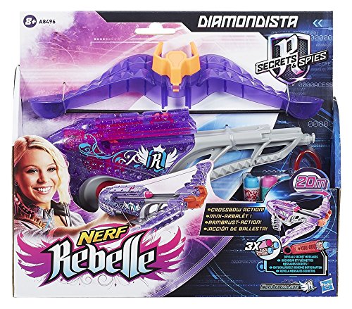 Nerf Rebelle - A8496Eu40 - Jeu de Plein Air - Agent Secret - Mini-Arbalete Nerf Rebelle - A8496Eu40 - Jeu de Plein Air - Agent Secret - Mini-Arbalete