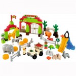 Briques de construction Abrick : Parc animalier Ecoiffier