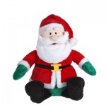 Peluche Père Noël 80 cm Gipsy