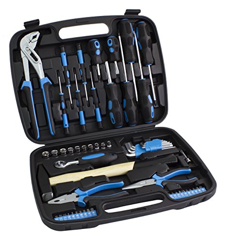 Karcher Mallette à outils 57 pièces avec marteau, tournevis, jeu de douilles, etc. Karcher Mallette à outils 57 pièces avec marteau, tournevis, jeu de douilles, etc.