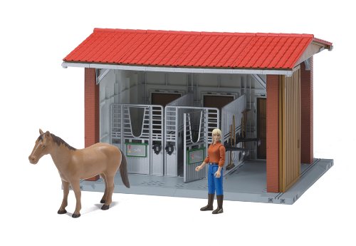 Bruder - 62520 - Ecurie Bworld avec Figurine - Cheval et Accessoires Bruder - 62520 - Ecurie Bworld avec Figurine - Cheval et Accessoires