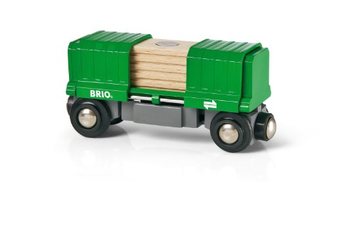 Brio - 33561 - Jouet Premier Age - Wagon Porte-conteneur Brio - 33561 - Jouet Premier Age - Wagon Porte-conteneur