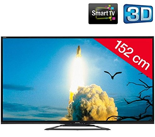 AQUOS LC-60LE651EMK2 - noir - Téléviseur LED 3D Smart TV + Kit de nettoyage SVC1116/10 AQUOS LC-60LE651EMK2 - noir - Téléviseur LED 3D Smart TV + Kit de nettoyage SVC1116/10