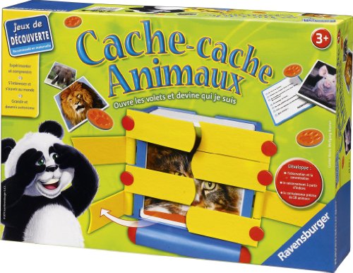 Ravensburger - 24413 - Jeu Educatif et Scientifique - Cache-Cache - Animaux Ravensburger - 24413 - Jeu Educatif et Scientifique - Cache-Cache - Animaux