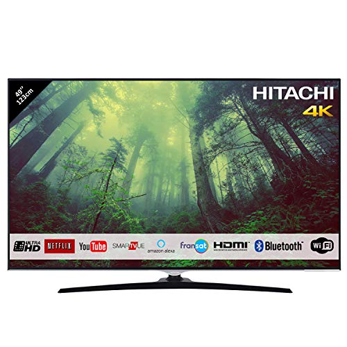 Téléviseur HITACHI 49HK6500 49" (123cm) 3840x2160p 4k / Ultra HD/Smart TV/Netflix / Youtube/Alexa / 3 HDMI/FRANSAT / 2 USB/WiFi / Bluetooth Téléviseur HITACHI 49HK6500 49" (123cm) 3840x2160p 4k / Ultra HD/Smart TV/Netflix / Youtube/Alexa / 3 HDMI/FRANSAT / 2 USB/WiFi / Bluetooth