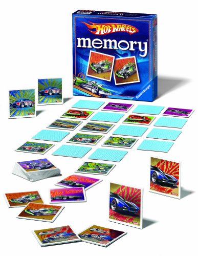 Ravensburger - 22064 - Jeu Educatif et Scientifique - Grand Memory - Hot Wheels Ravensburger - 22064 - Jeu Educatif et Scientifique - Grand Memory - Hot Wheels