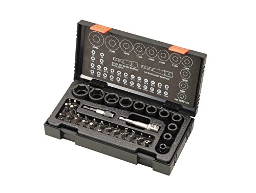 Hitachi 752500 Kit de douilles à chocs et embouts 41 pièces Hitachi 752500 Kit de douilles à chocs et embouts 41 pièces
