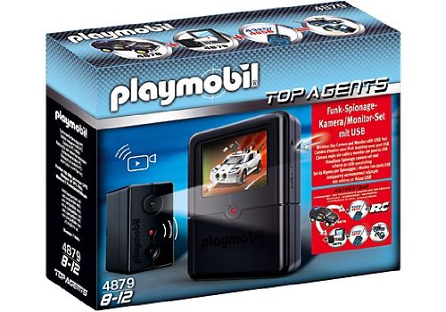 Playmobil - 4879 - Jeu de construction - Caméra d'espionnage Playmobil - 4879 - Jeu de construction - Caméra d'espionnage
