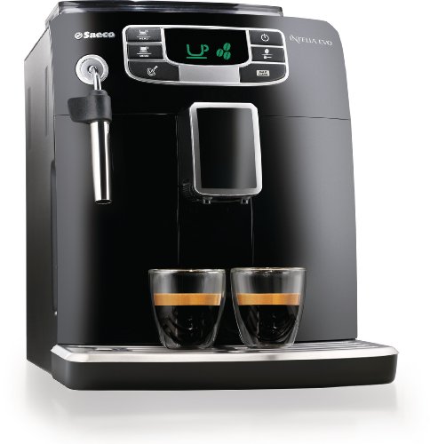 Saeco HD8751/95 Machine à Espresso Automatique Intelia Evo Noire Mousseur à Lait Inox Saeco HD8751/95 Machine à Espresso Automatique Intelia Evo Noire Mousseur à Lait Inox