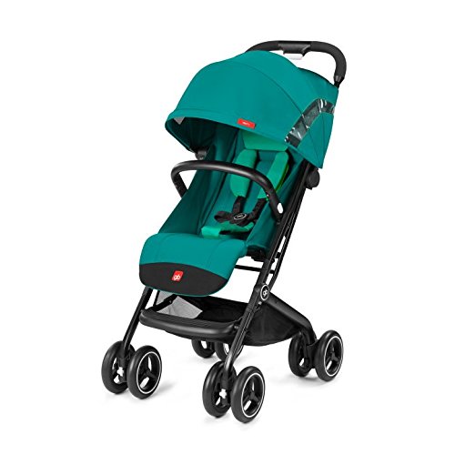 gb Gold Poussette Qbit&plus;&comma; Voyageur Premium&comma; Travel System 3-en-1&comma; De la Naissance Jusqu'&agrave; 17 kg &lpar;env&period; 4 ans&rpar;&comma; Laguna Blue