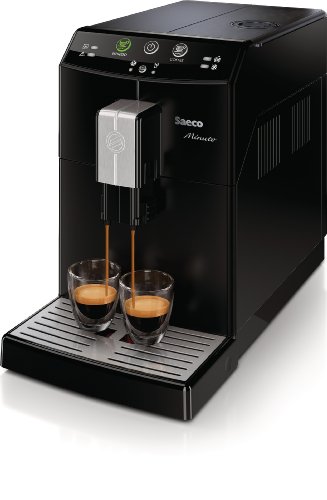Saeco HD8760/01 Machine à Espresso Ultra compacte et Automatique Minuto Saeco HD8760/01 Machine à Espresso Ultra compacte et Automatique Minuto