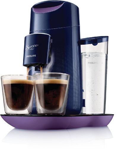 Philips - HD7870/41 - Cafetière à dosettes - Bleu / Violet Philips - HD7870/41 - Cafetière à dosettes - Bleu / Violet
