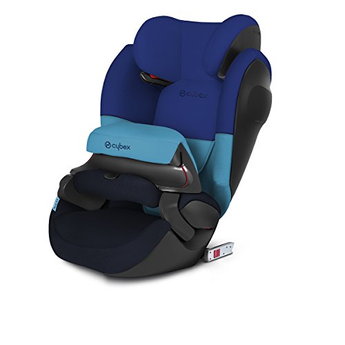 CYBEX Silver Si&egrave;ge Auto &Eacute;volutif Pallas M-Fix SL&comma; Adapt&eacute; aux Voitures Avec ou Sans ISOFIX&comma; Groupes 1&sol;2&sol;3 &lpar;9-36 kg&rpar;&comma; De 9 Mois &agrave; 12 Ans Environ&comma; Blue Moon