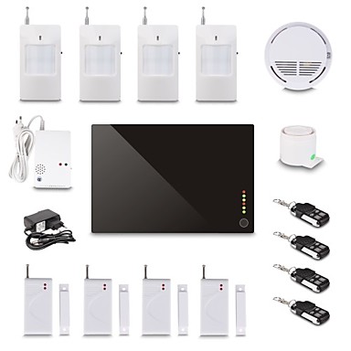 Système d'Alarme de Sécurité GSM (Compatible iOS et Android) Système d'Alarme de Sécurité GSM (Compatible iOS et Android)