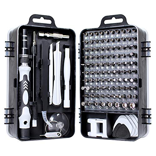 Gocheer 115 en 1 mini set tournevis precision kit tools petit boite tournevis torx informatique demontage pc portable pour macbook,iphone,réparation,lunettes,bricolage,montre,smartphone Gocheer 115 en 1 mini set tournevis precision kit tools petit boite tournevis torx informatique demontage pc portable pour macbook,iphone,réparation,lunettes,bricolage,montre,smartphone