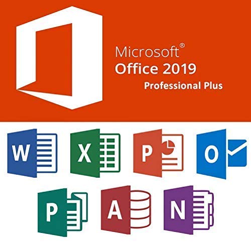 Microsoft Office 2019 Professional Plus pour 1PC ( seulement pour windows 10 ) | Licence numérique originale Envoyé dans un jour par E-mail