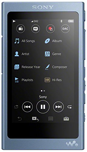 Sony NW-A45 Lecteur MP3 Walkman Hi-Res 16 Go - Bleu