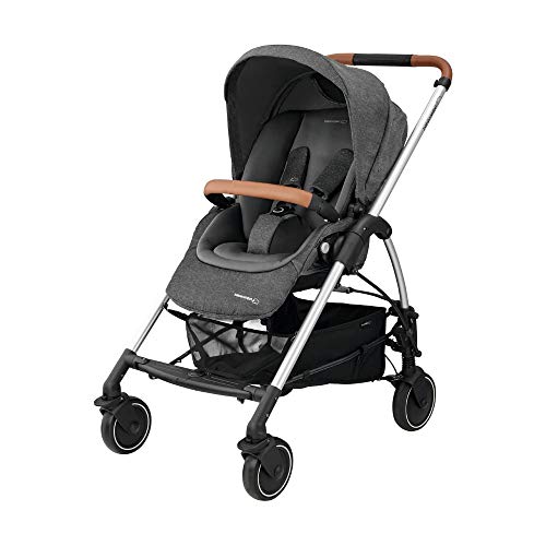 B&eacute;b&eacute; Confort Mya&comma; Compacte et l&eacute;g&egrave;re&comma; Poussette citadine&comma; De la naissance &agrave; 3&comma;5 ans &lpar;0-15&nbsp;kg&rpar;&comma; Sparkling Grey