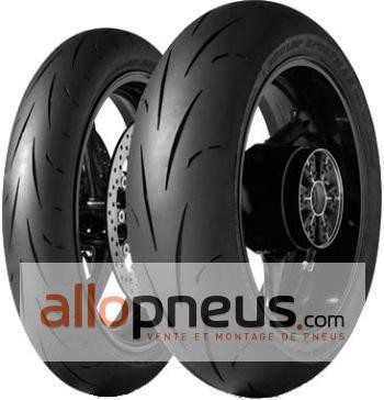 Pack pneus DUNLOP GP RACER D211 MEDIUM AV ENDURANCE AR