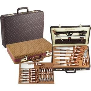 Set de couteaux Stainless Steel avec malette