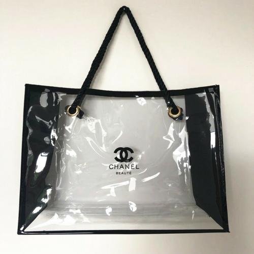 New Women Girl Clear Transparent Shopping Bag Tote Bag Handbag Women Vip 