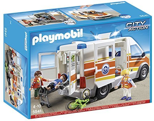 PLAYMOBIL 5541 - Ambulance with Light and Sound by PLAYMOBIL?