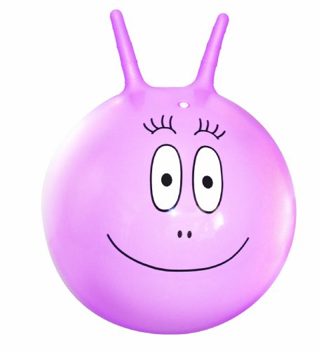 D'Arpèje - Barbapapa - OBAR56 - Jeu de Plein Air - Ballon Sauteur - 2 Poignées - 45 cm D'Arpèje - Barbapapa - OBAR56 - Jeu de Plein Air - Ballon Sauteur - 2 Poignées - 45 cm