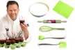 assortiment d'ustensiles de cuisine silicone  port inclus