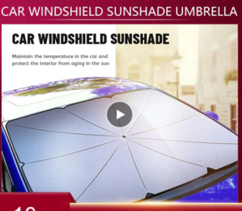 Parasol pliable pour voiture