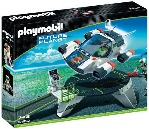 Playmobil Future Planet - 5150 - Jeu de construction - Jet des E-Rangers avec rampe de lancement Playmobil Future Planet - 5150 - Jeu de construction - Jet des E-Rangers avec rampe de lancement