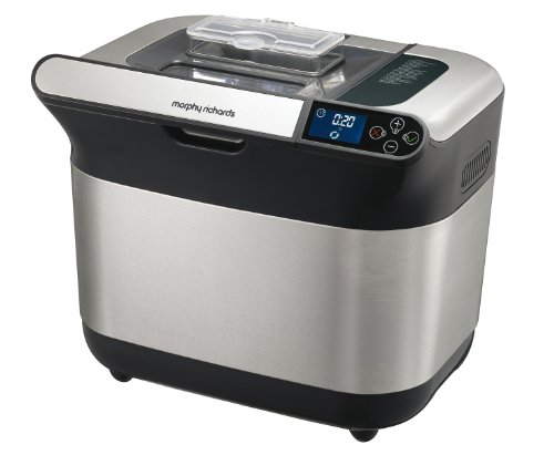 Morphy Richards - 48319 - Machine à pain, 600 watts, Argent Morphy Richards - 48319 - Machine à pain, 600 watts, Argent