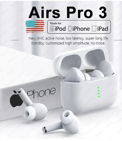 Original AirPods Pro 3 TWS écouteurs sans fil Bluetooth 5.0 écouteurs dans l'oreille écouteurs de jeu casque pour Xiaomi iPhone Apple écouteurs