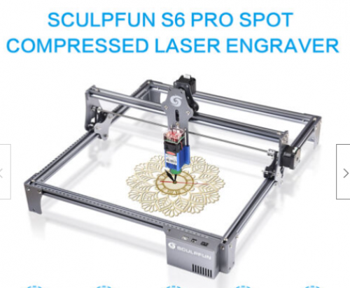 Machine découpe laser SCULPFUN S6 Pro