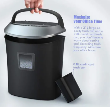 D&eacute;chiqueteuse de papier 12 feuilles coup&eacute;es