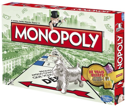 Hasbro - 000094001 - Jeu De Société - Monopoly Classique - Version Spéciale 80 ans Hasbro - 000094001 - Jeu De Société - Monopoly Classique - Version Spéciale 80 ans