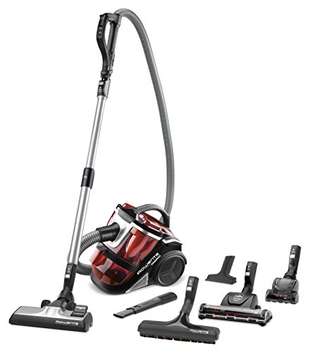Rowenta RO7853EA Compact Force Cyclonic Aspirateur sans Sac Noir/Rouge Rowenta RO7853EA Compact Force Cyclonic Aspirateur sans Sac Noir/Rouge