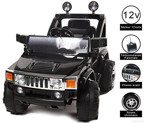 Cristom ® 4x4 ELECTRIQUE ENFANTS VERSION 12 VOLT , TELECOMMANDE PARENTALE
