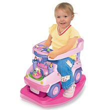 Kiddieland - porteur disney princesses 4 en 1- jouet premier age - porteur bebe