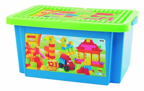 Ecoiffier - 1946 - Jouet Premier Âge - Coffret Abrick - 123 Pièces