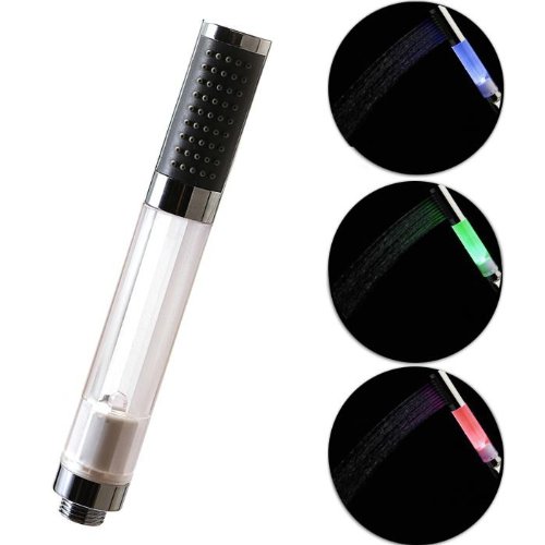 Top Elecs capteur de température LED 3 couleurs changeantes RVB lueur LED Pomme de douche pour la cuisine Salle de bains avec douche buse de diamètre externe 31mm Longueur 225mm LD8008-A13 (T) Top Elecs capteur de température LED 3 couleurs changeantes RVB lueur LED Pomme de douche pour la cuisine Salle de bains avec douche buse de diamètre externe 31mm Longueur 225mm LD8008-A13 (T)