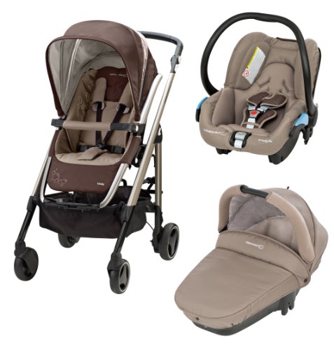 Bébé Confort Poussette Combinée Trio Loola Excel Collection 2014 Walnut Brown