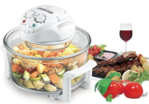 Four du chef halogene a chaleur tournante 1400 W