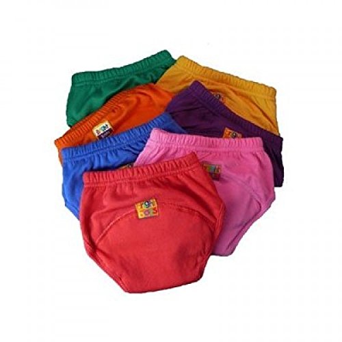 Bright Bots Washable Potty Training Pants Culotte d'apprentissage 4pk Medium with PUL Lining - Garcon (approx 18-24mois) Bright Bots Washable Potty Training Pants Culotte d'apprentissage 4pk Medium with PUL Lining - Garcon (approx 18-24mois)